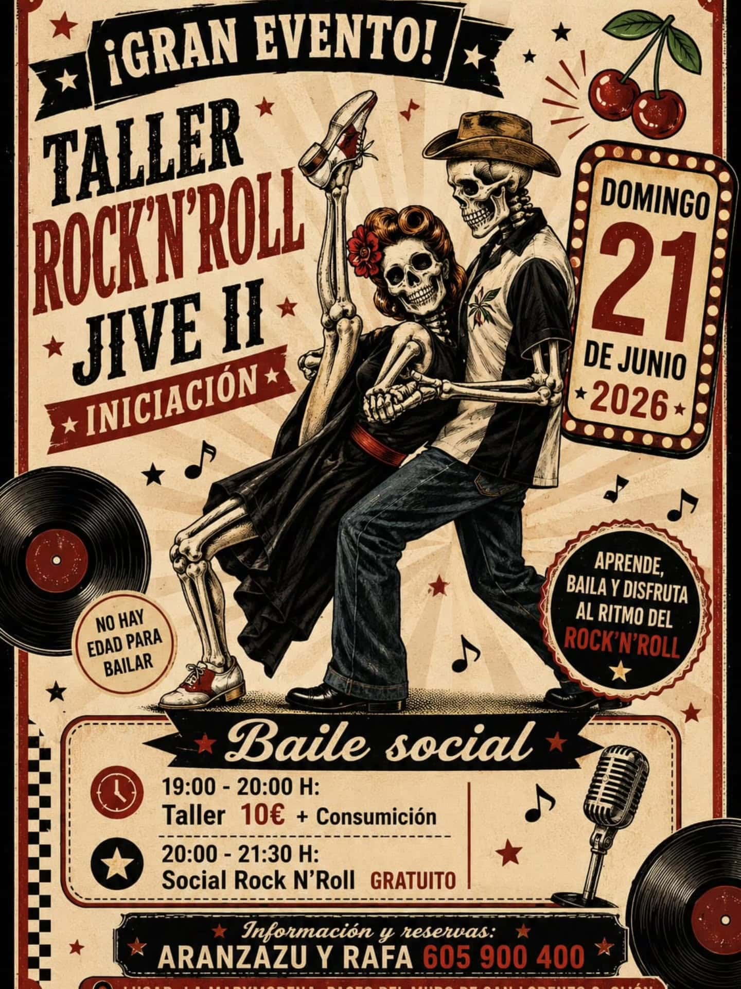 Taller de iniciación de rock'n'roll