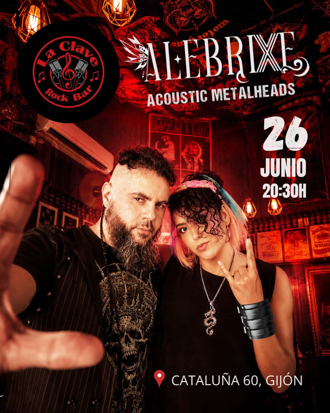 Alebrixe Acoustic Metalheads
