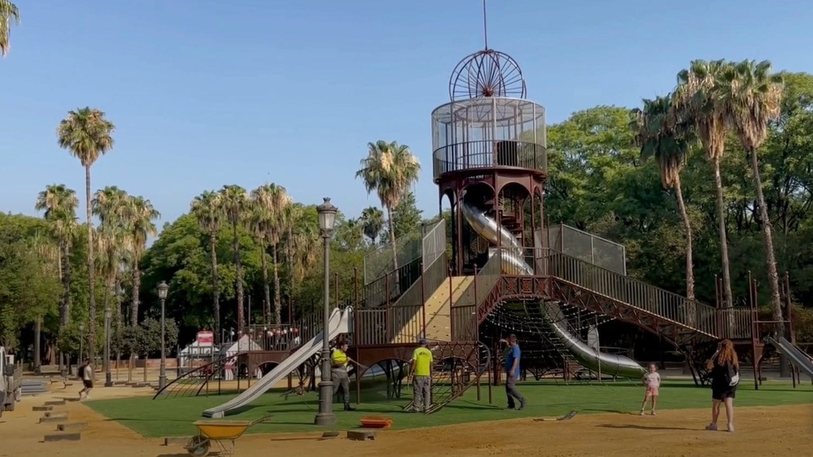 Fiesta de inauguración de la Ciudad de los Niños