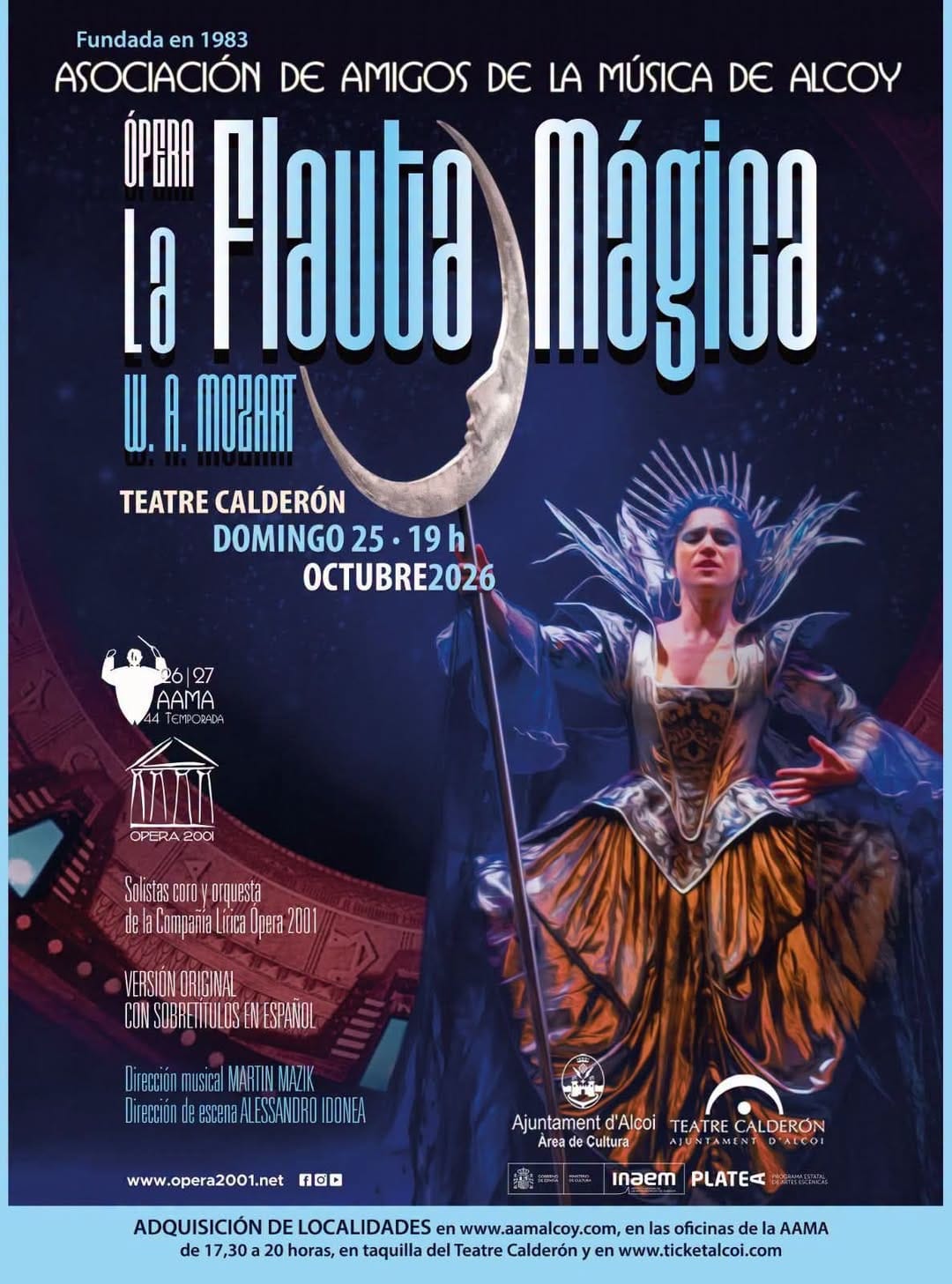 Ópera: La Flauta Mágica