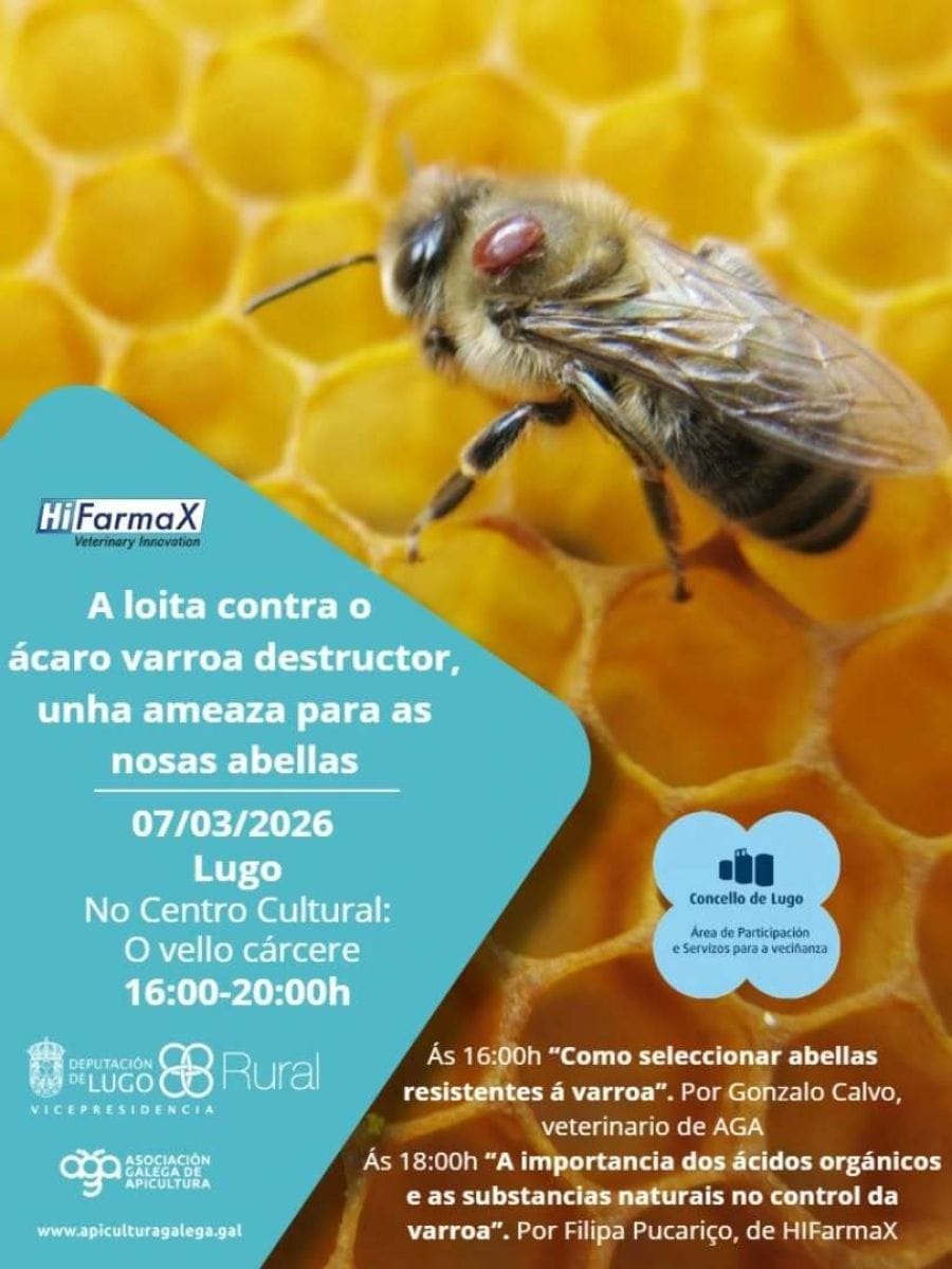 Charla 'A loita contra o ácaro varroa'