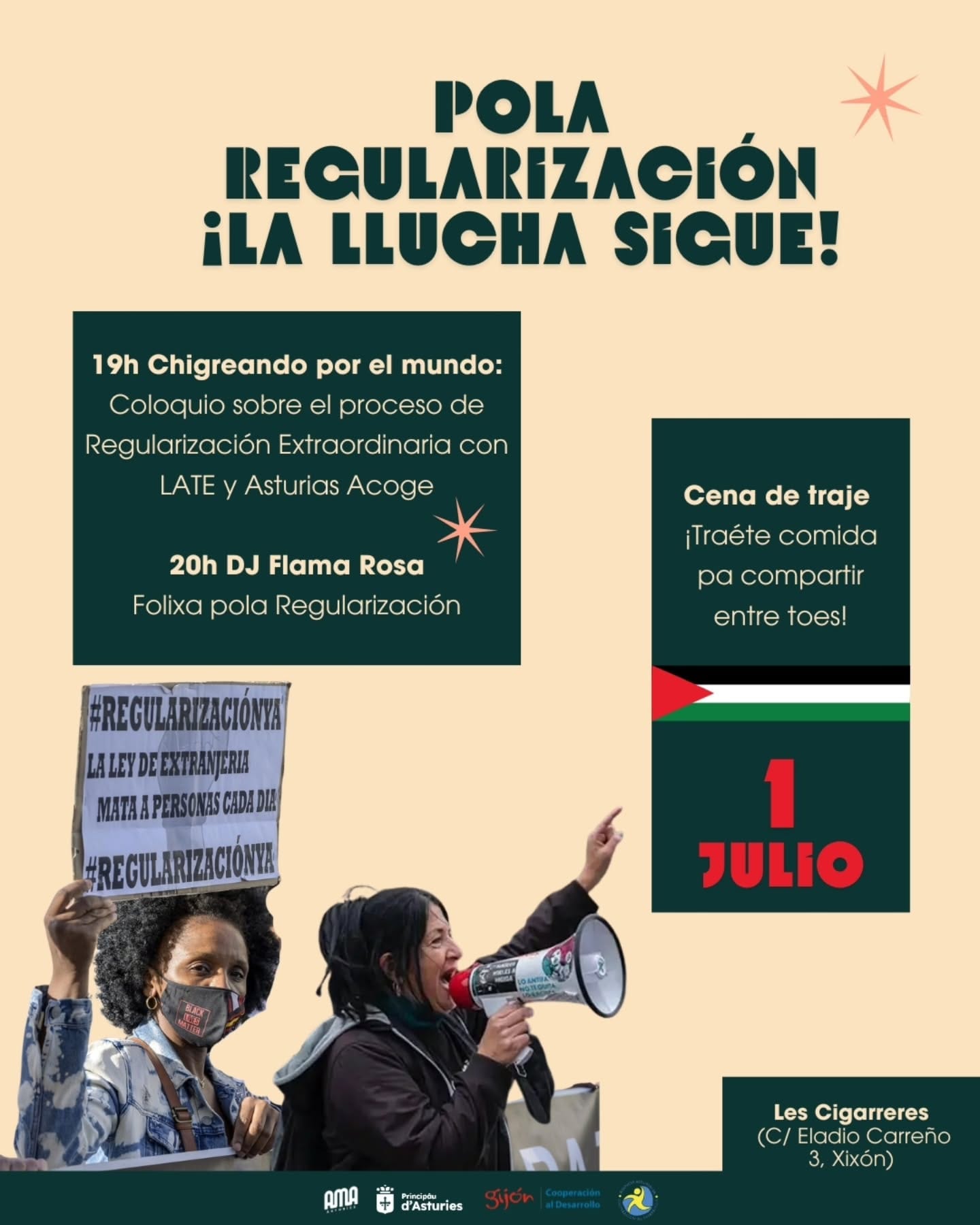 Chigreando por el mundo: Coloquio sobre el proceso de Regularización Extraordinaria