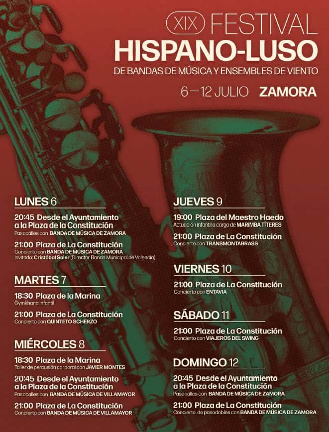 XIX Festival Hispano-Luso de Bandas de Música y Ensembles de Viento