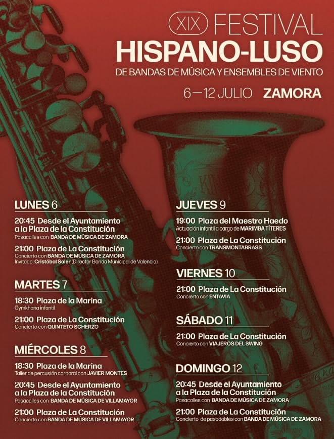 XIX Festival Hispano-Luso de Bandas de Música y Ensembles de Viento