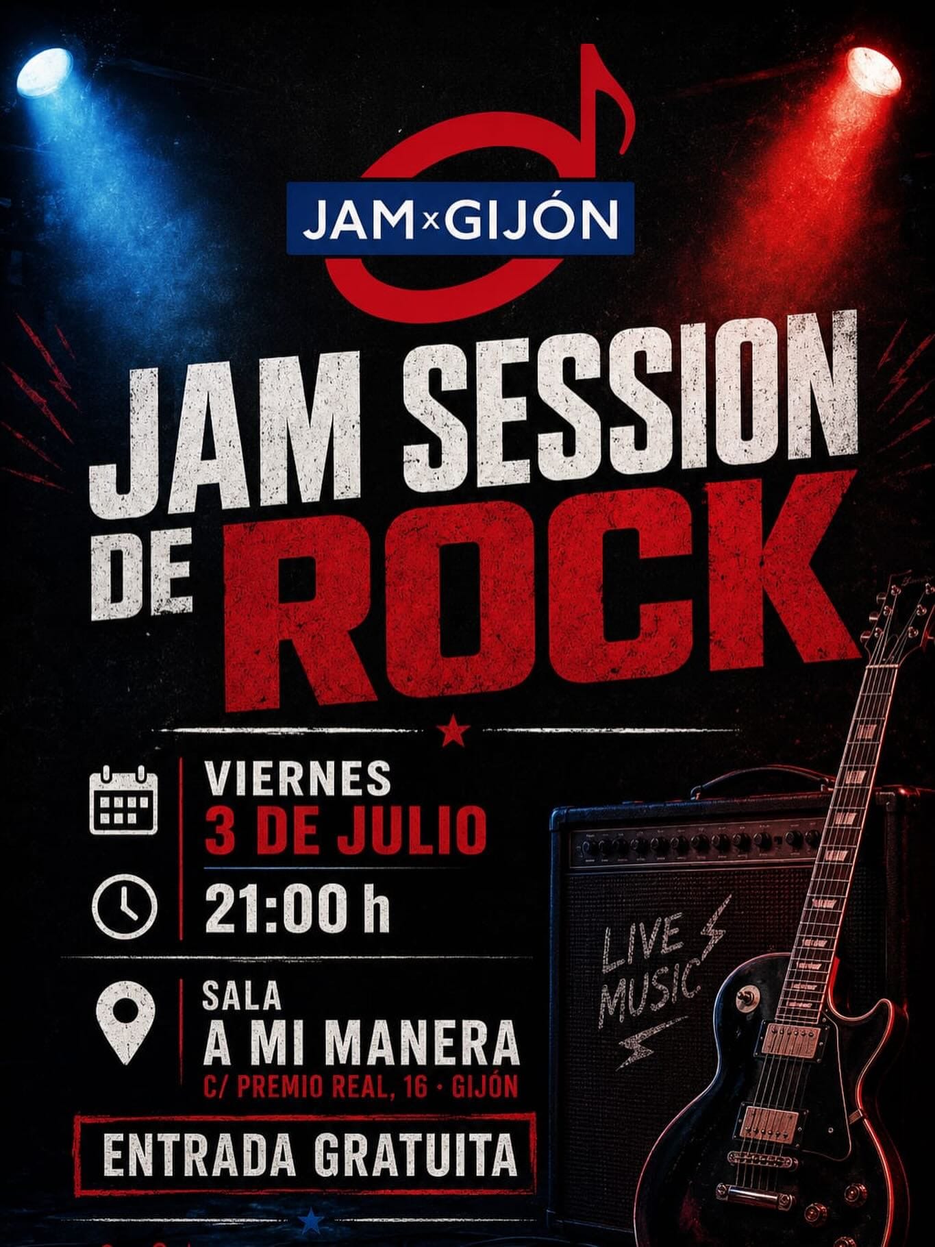Jam Session de Rock en A Mi Manera