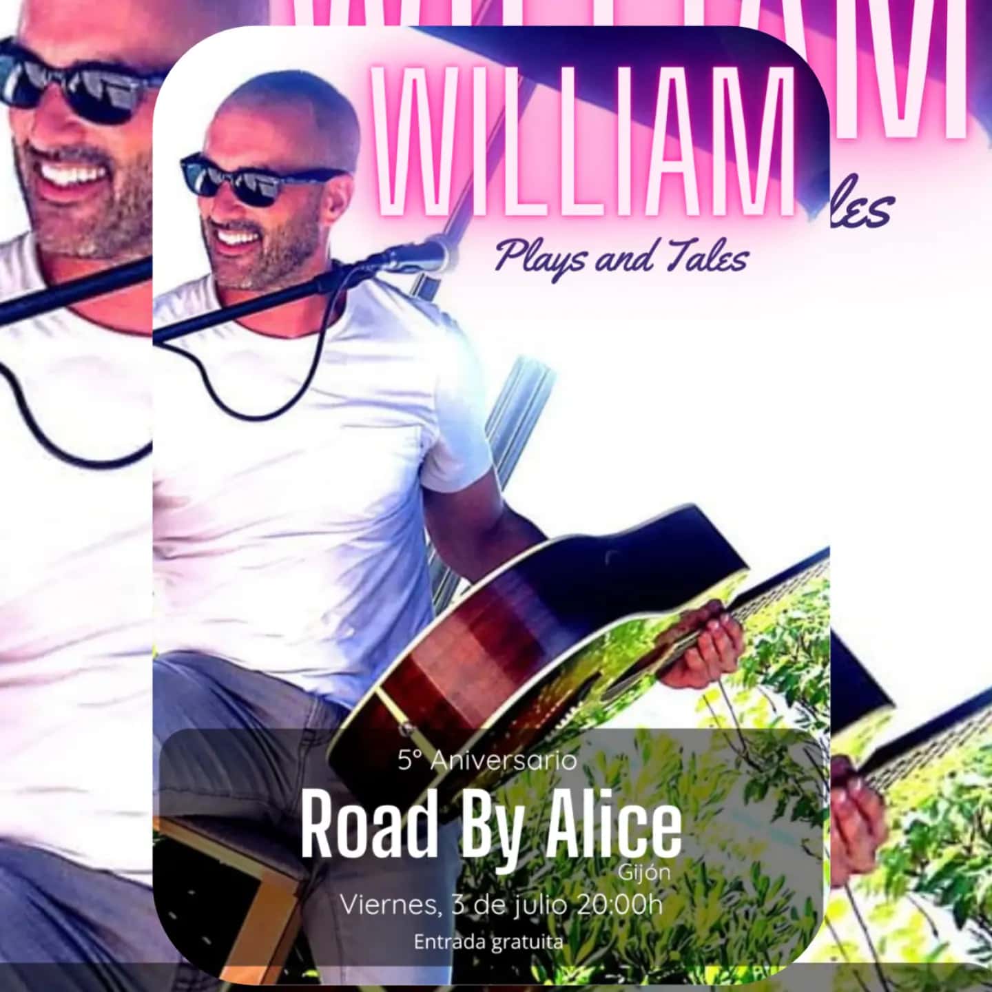 5º Aniversario Road By Alice - William Plays and Tales