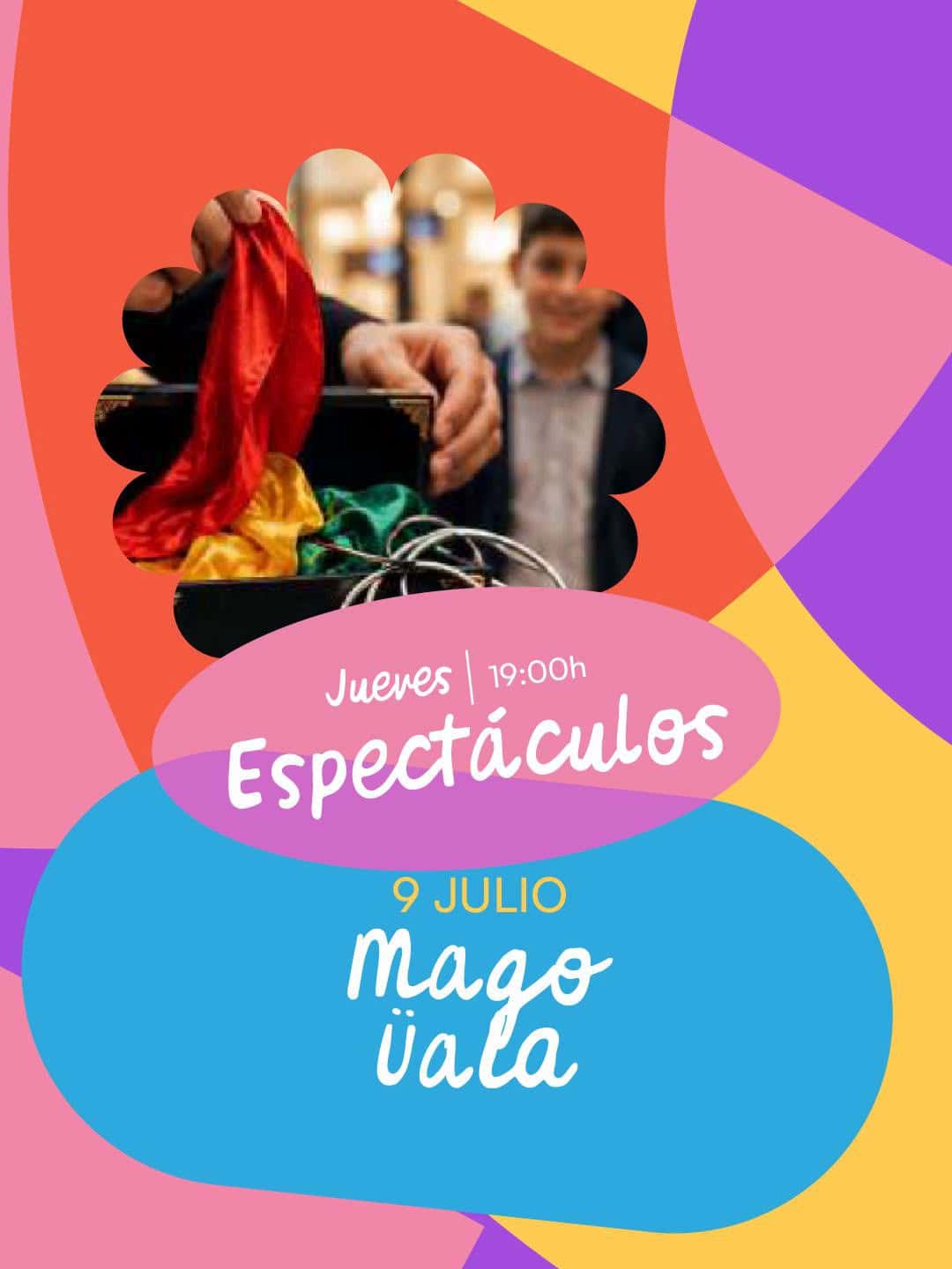 Espectáculo de magia Mago Ualá