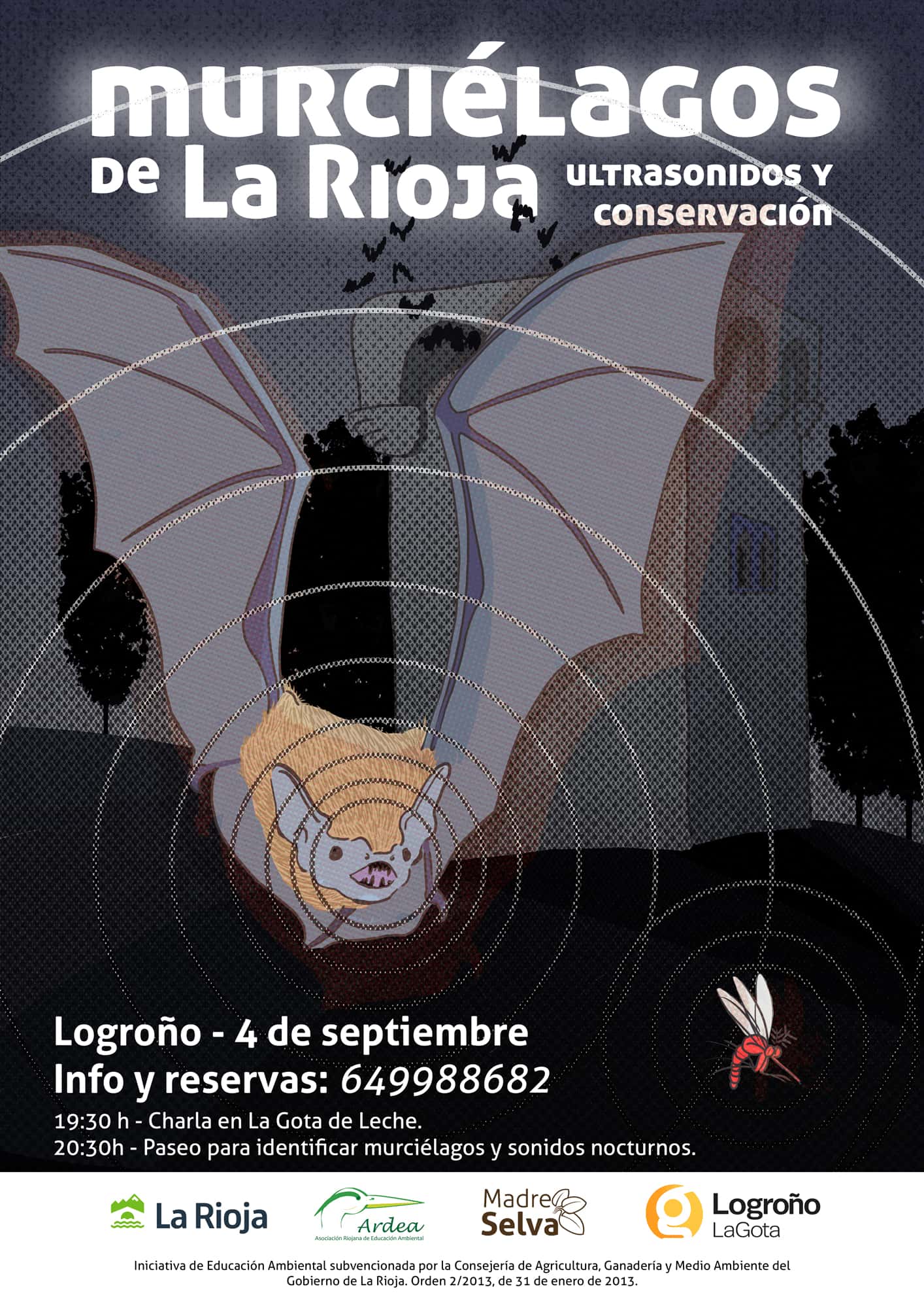 Murciélagos de La Rioja. Ultrasonidos y conservación