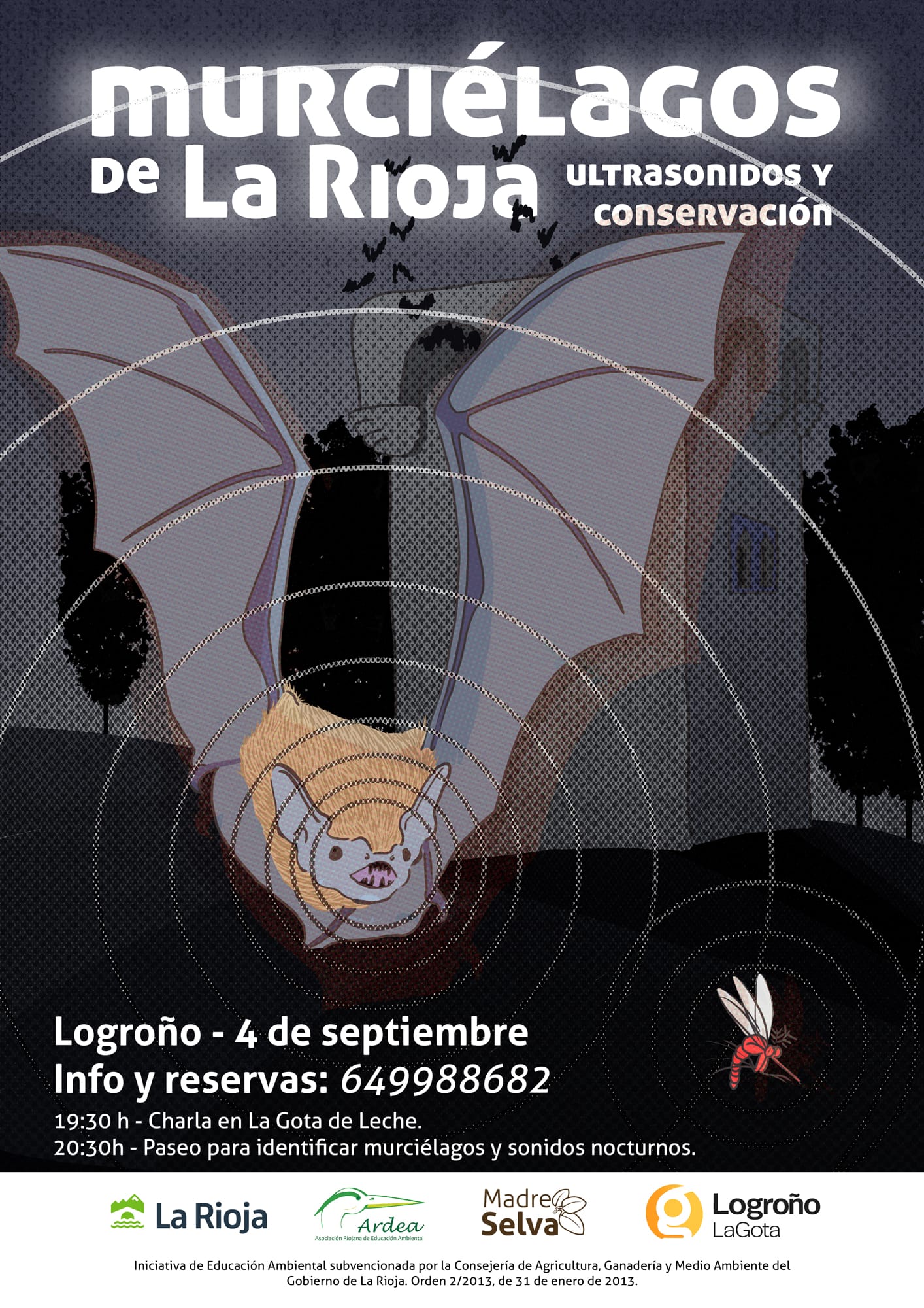 Murciélagos de La Rioja. Ultrasonidos y conservación