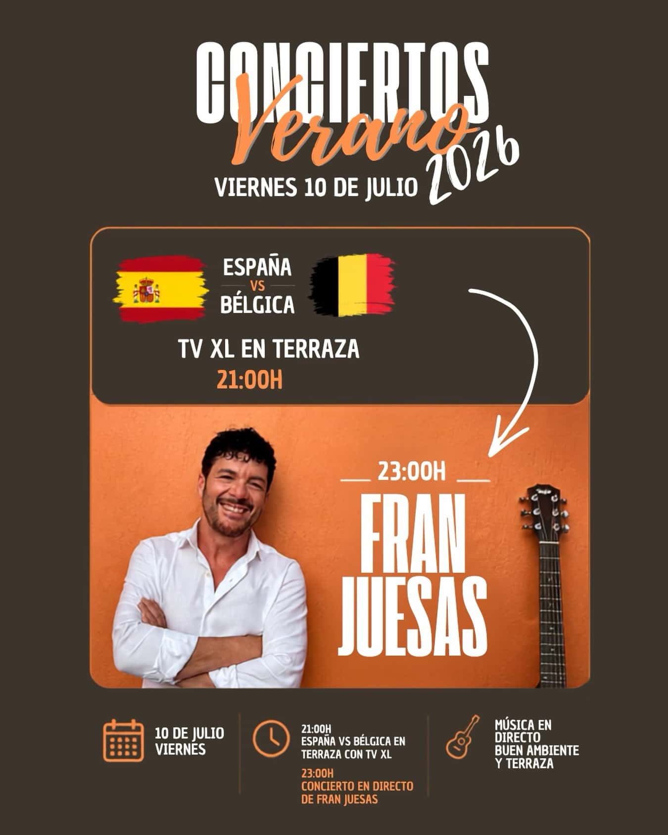 Concierto de Fran Juesas
