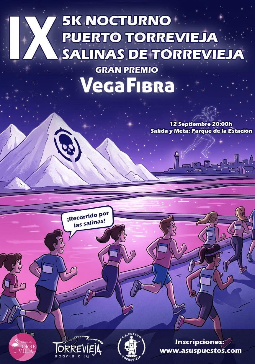 IX 5K Nocturno Puerto Torrevieja - Salinas de Torrevieja