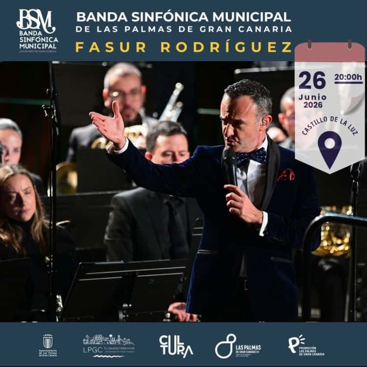 Concierto de Fasur Rodríguez con la Banda Sinfónica Municipal
