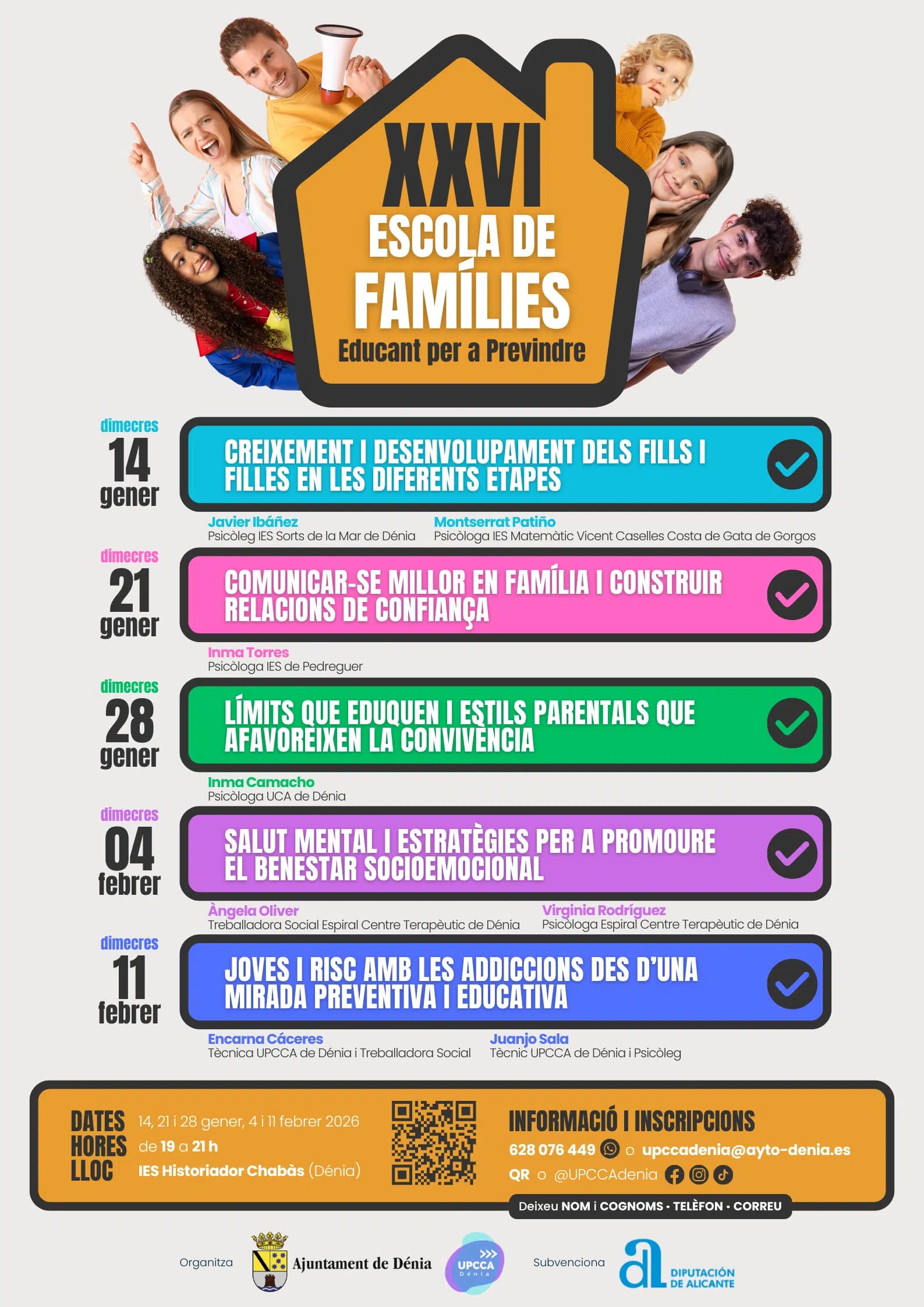 XXVI Escuela de Familias Educando para prevenir