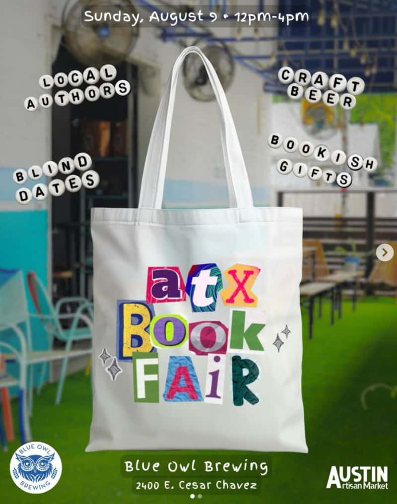 ATX Book Fair & Sour Huckleberry Finn Beer Release