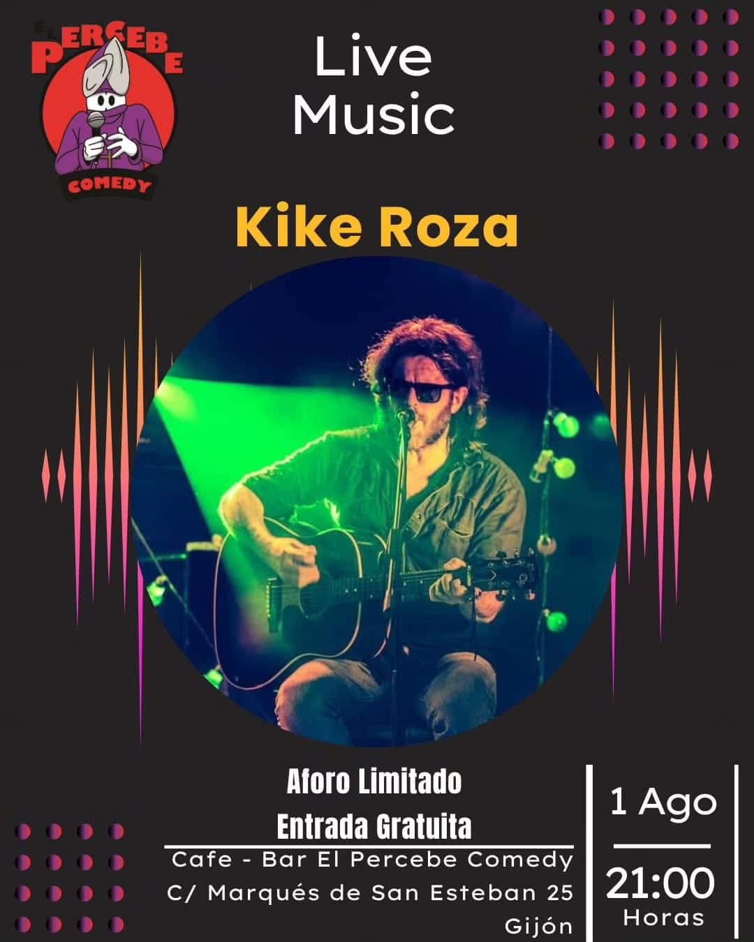 Concierto de Kike Roza