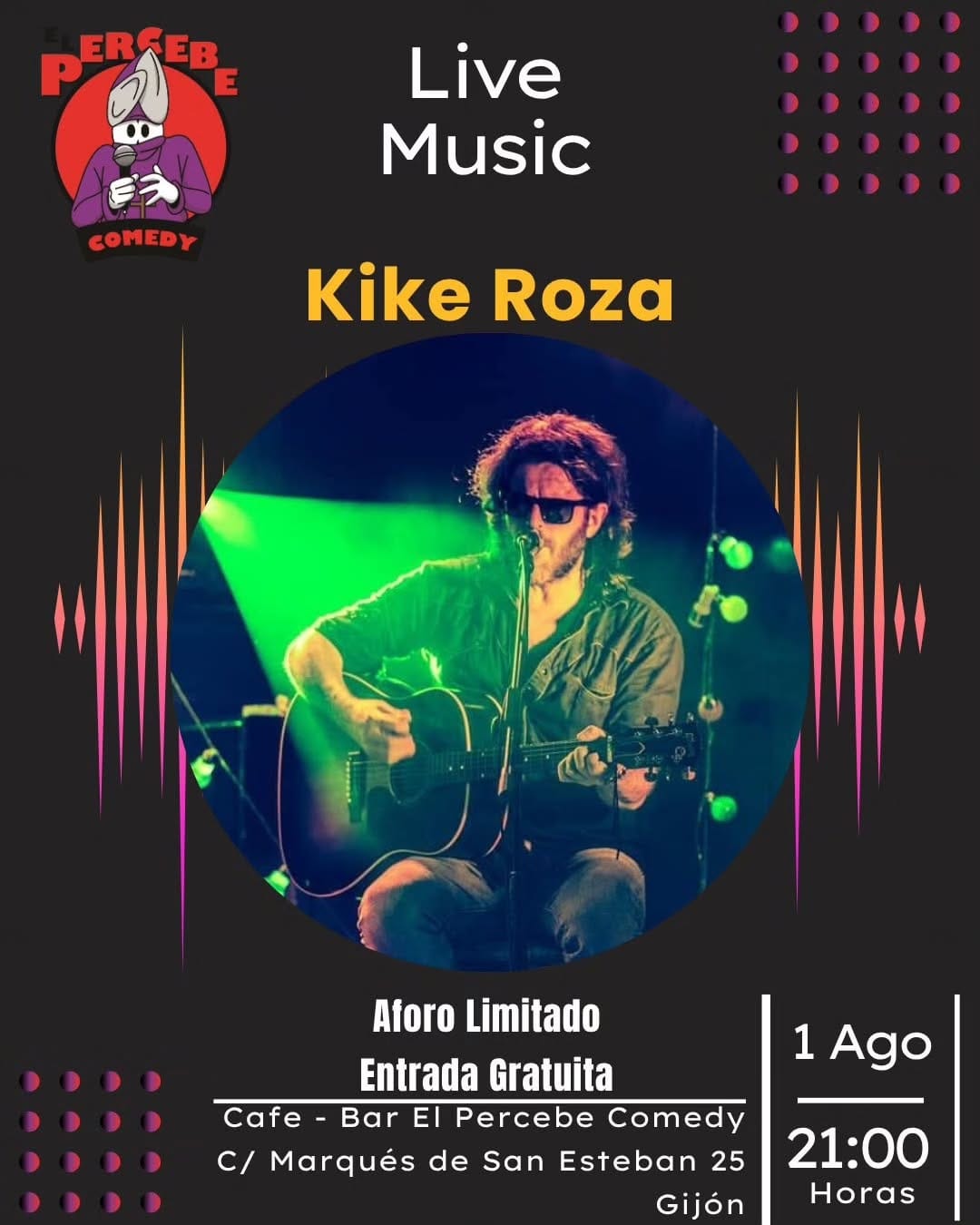 Concierto de Kike Roza