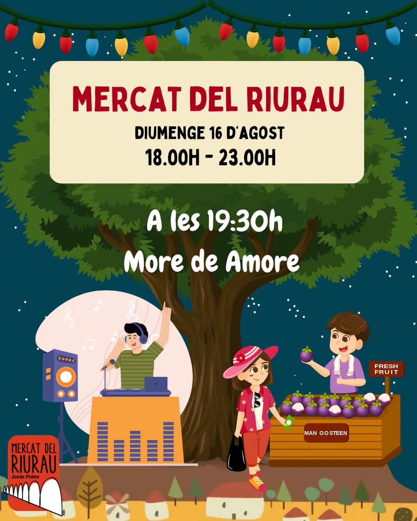Mercat del Riurau Jesus Pobre