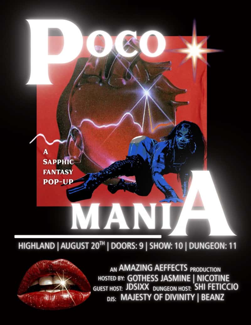 PocoMania - A Sapphic Fantasy Pop-Up