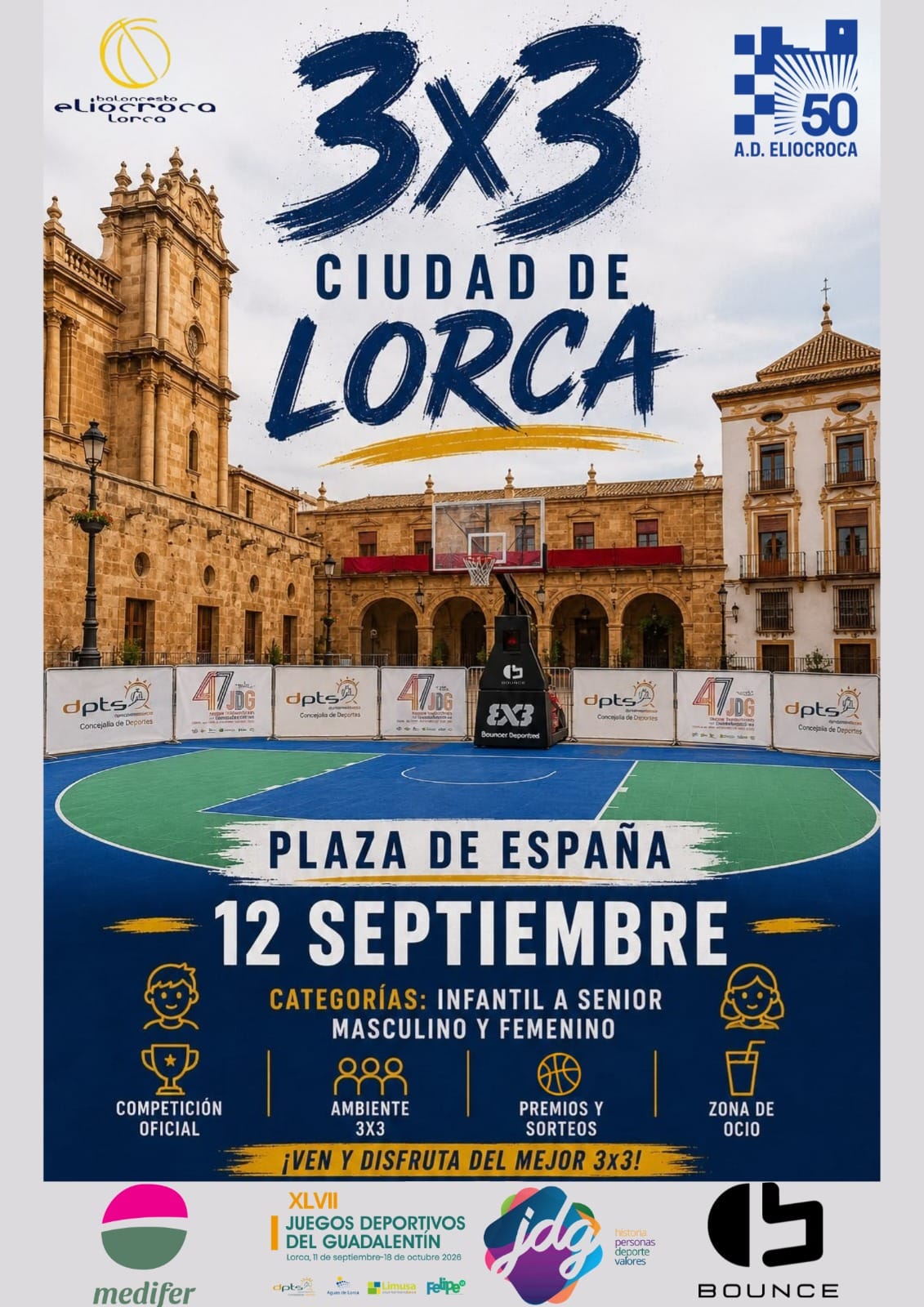 Baloncesto 3x3 Ciudad de Lorca