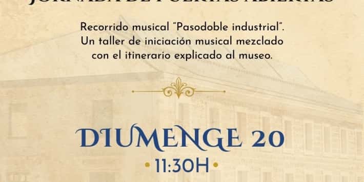 Jornada de Puertas Abiertas Muboma: Visita teatralizada '1909: un himno tocado a rebato'