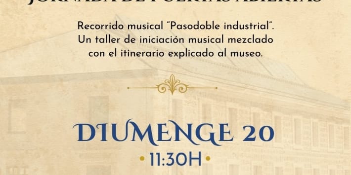 Jornada de Puertas Abiertas Muboma: Visita teatralizada '1909: un himno tocado a rebato'