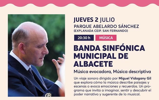 El Verano Cultural: Música evocadora, Música descriptiva y Noches de Danza