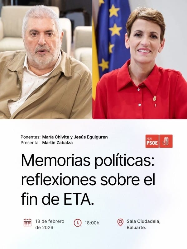Presentación del libro 'Memorias Políticas: reflexiones sobre el fin de ETA'