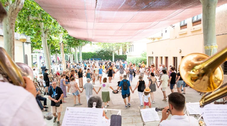 Ballada de sardanes en la Festa Major de Mataró