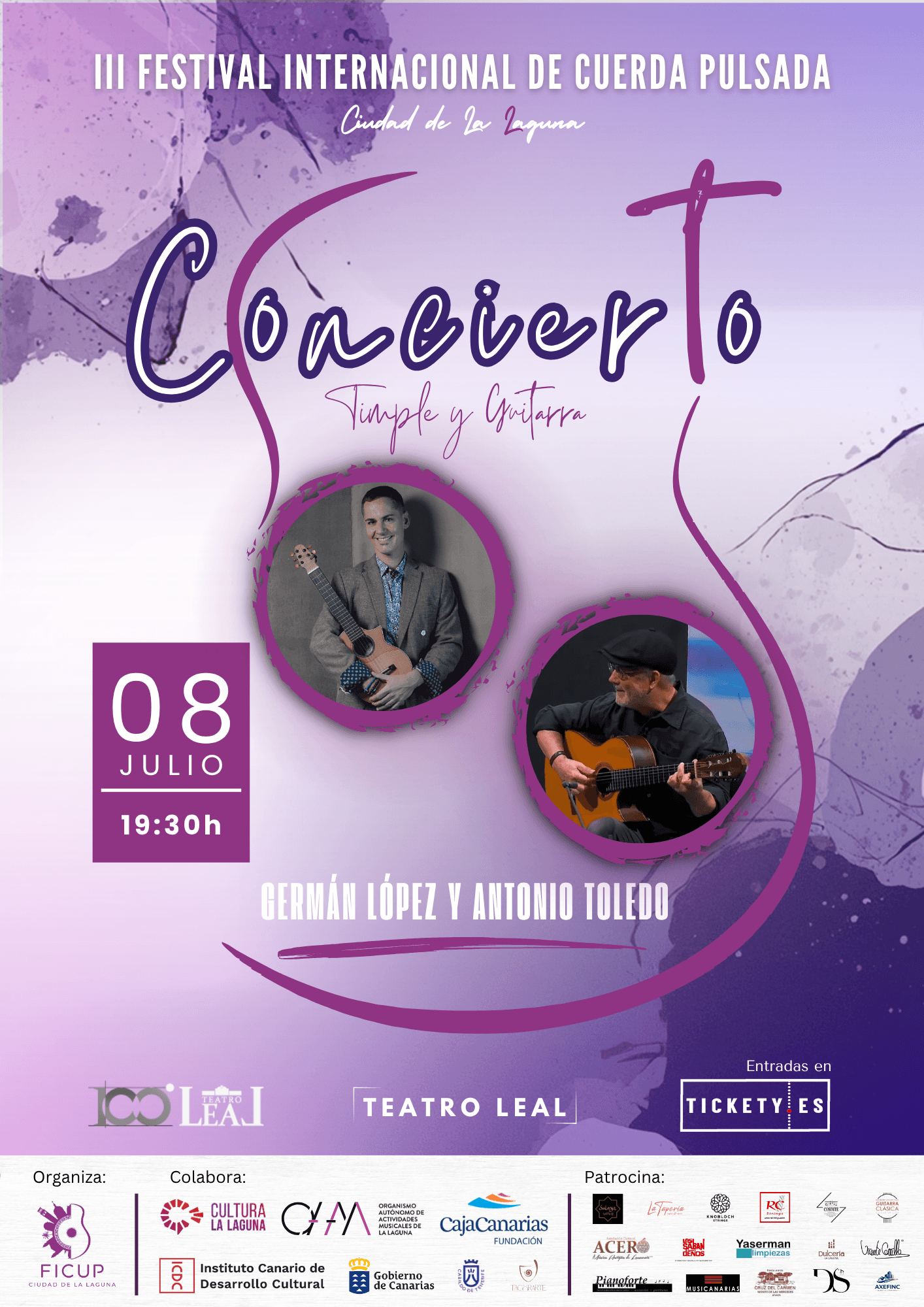 III Festival Internacional de Cuerda Pulsada: Germán López y Antonio Toledo: Canela y limón