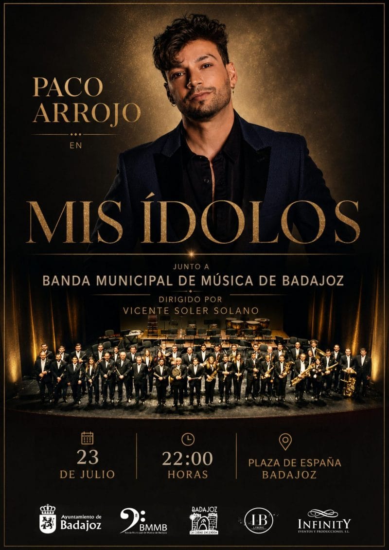 Paco Arrojo en Mis ídolos junto a la Banda Municipal de Música