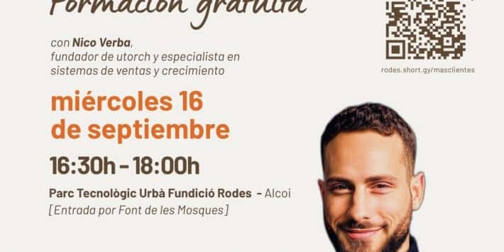 Conferencia: «Capta más clientes y escala tu servicio» Nico Verba