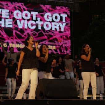 Tarde de góspel con el coro Cada día en su presencia
