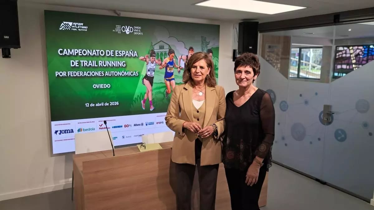 Prueba de trail runners en Oviedo