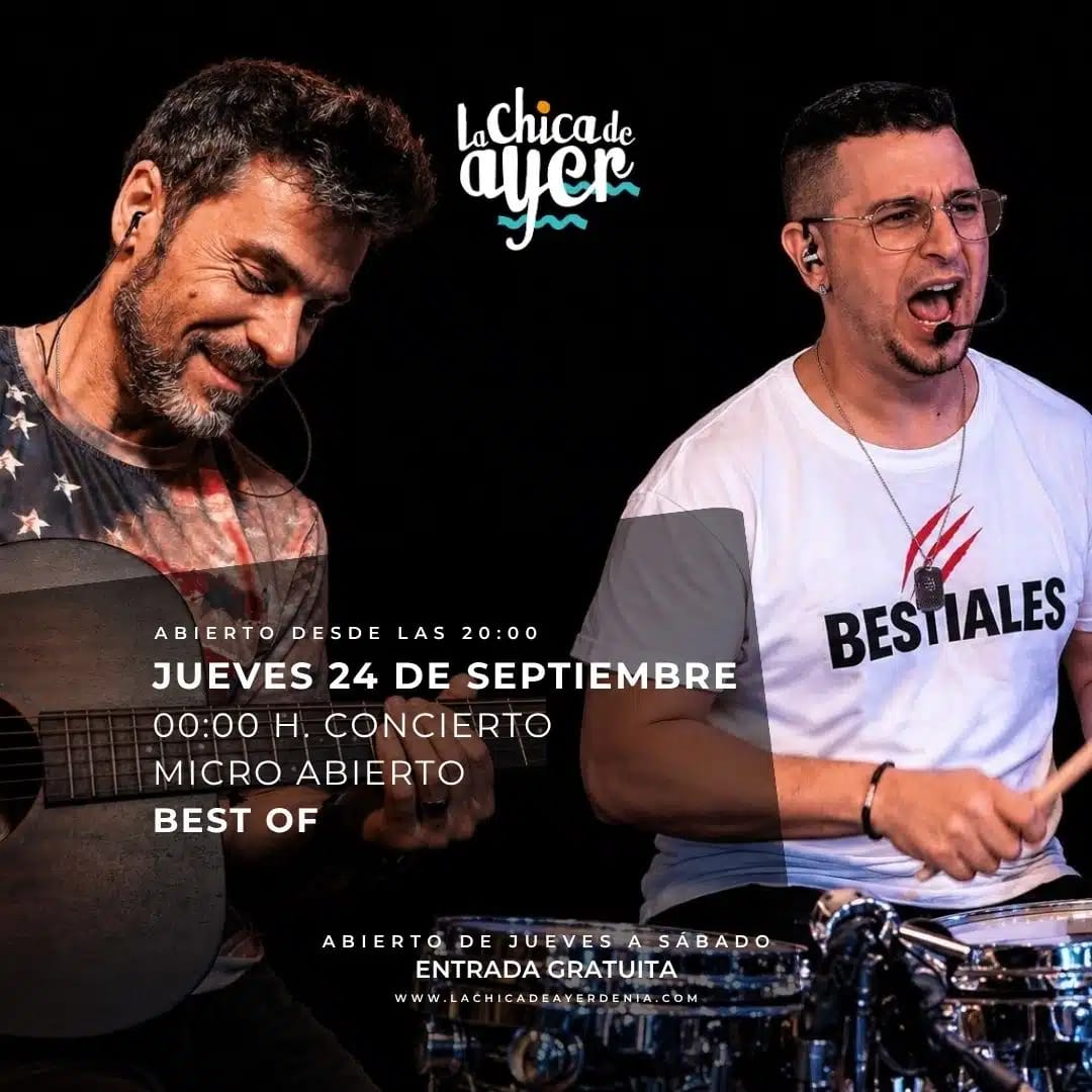 Concierto Best Of y Micro Abierto