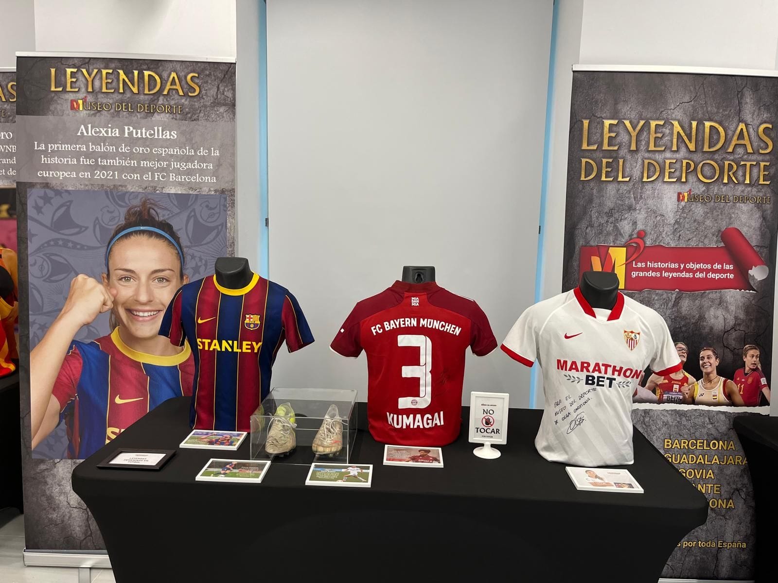 Exposición 'Mujeres, Leyendas del Deporte'
