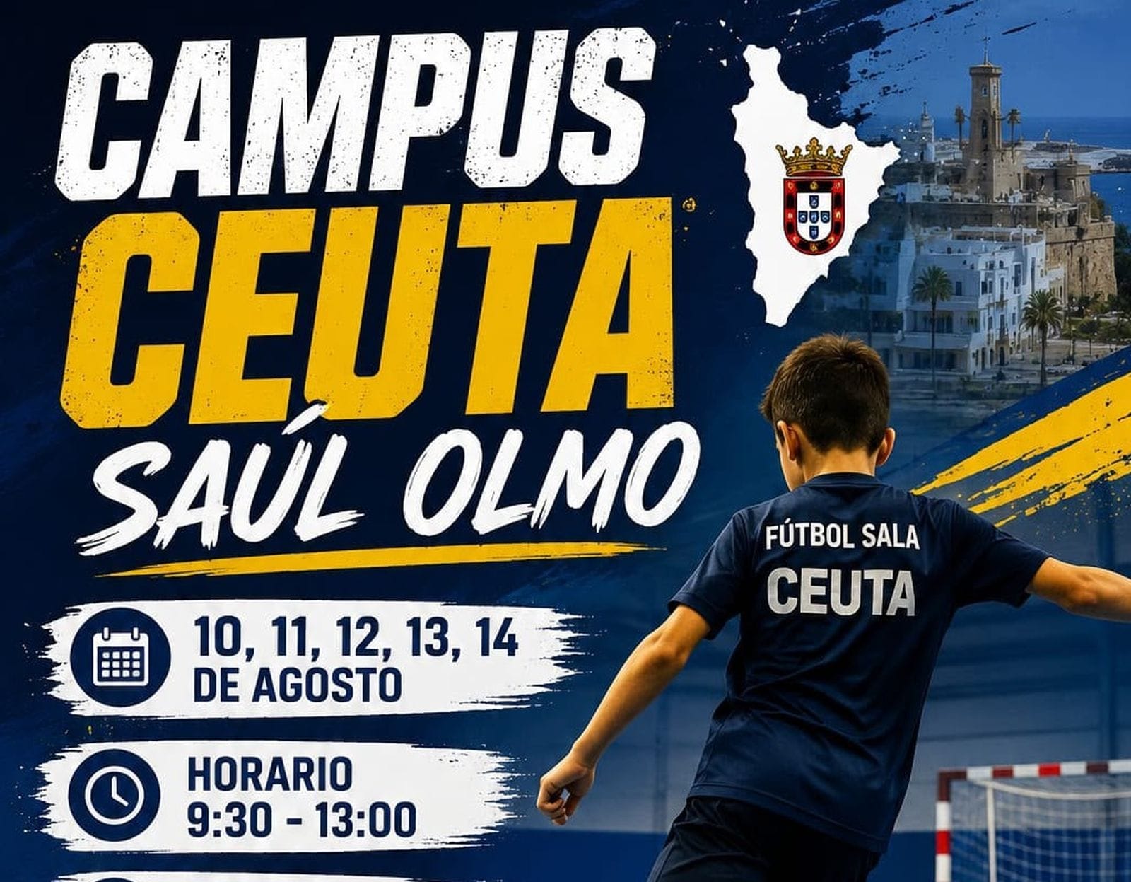 Campus de fútbol-sala organizado por Saúl Olmo