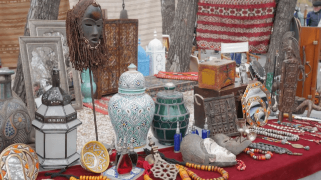 Mercadillo de antigüedades de Málaga