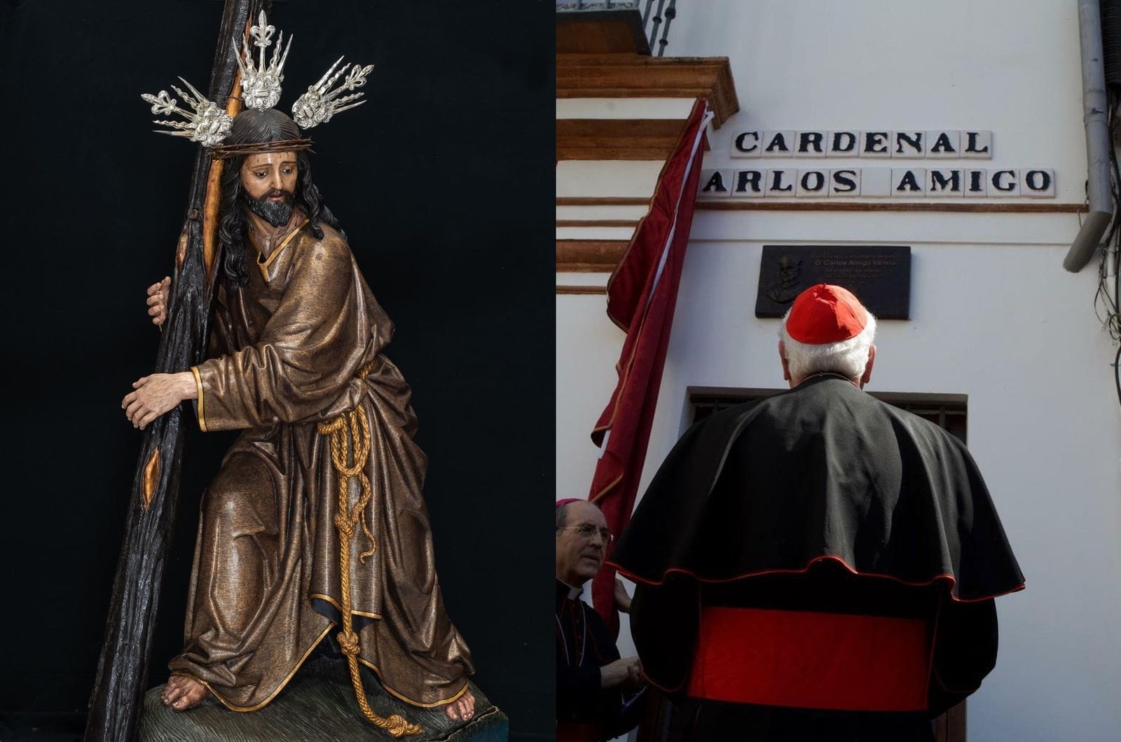 El cardenal Amigo y la Hermandad de la Corona