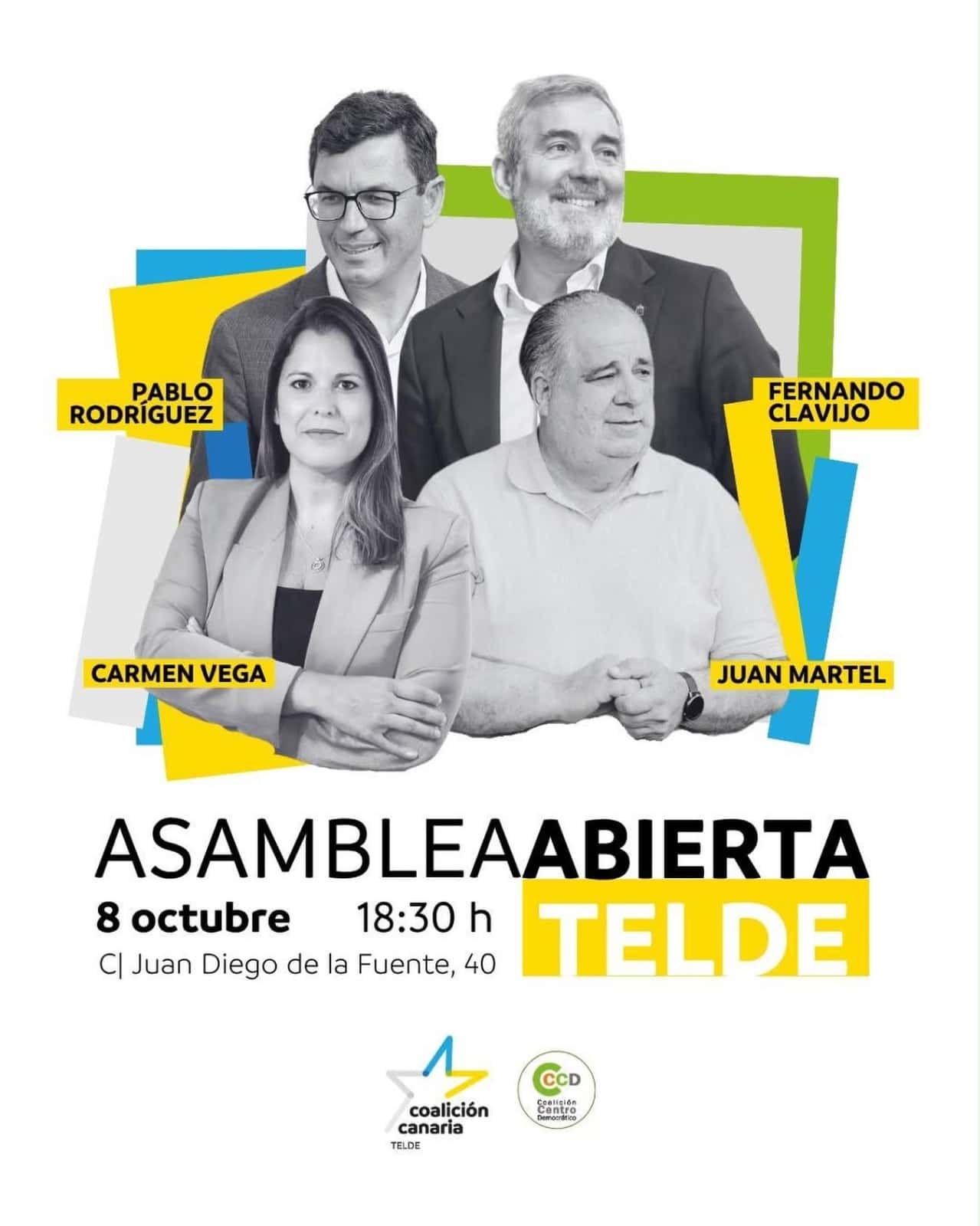 Asamblea abierta de Coalición Canaria con Fernando Clavijo