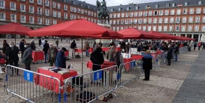 Mercado de Filatelia de la Plaza Mayor