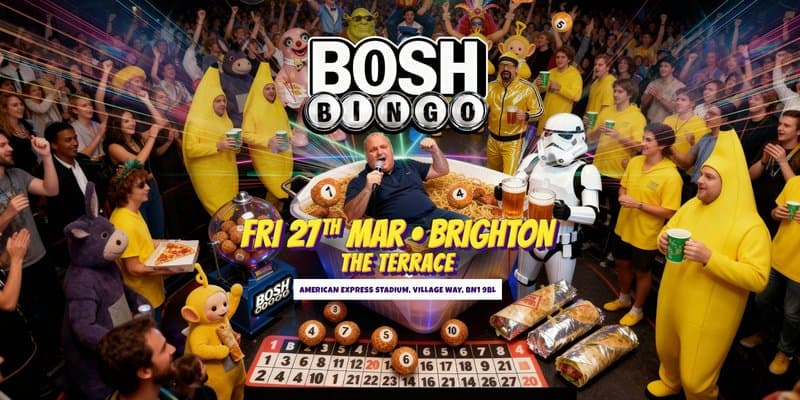 Big John’s BOSH BINGO: The UK Tour 2026!