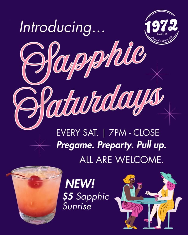 Sapphic Saturdays