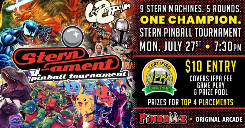 STERN-ament Pinball Tournament
