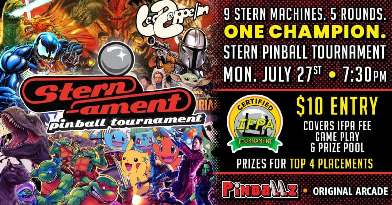 STERN-ament Pinball Tournament