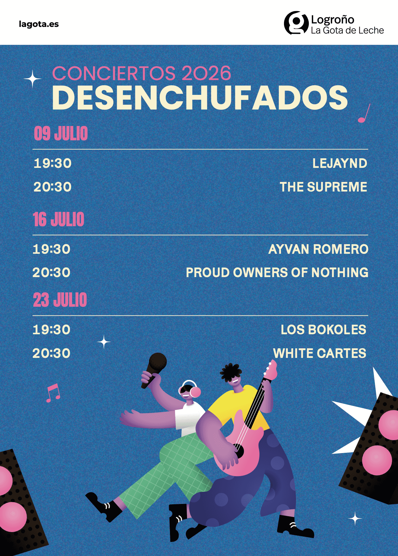 Desenchufados 2026: Lejaydn y The Supreme