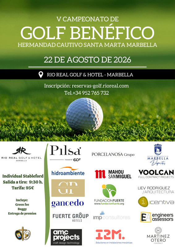 V Campeonato de Golf Benéfico