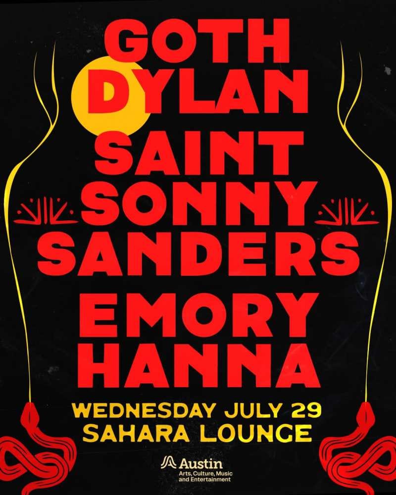 Goth Dylan, Saint Sonny Sanders, Emory Hanna