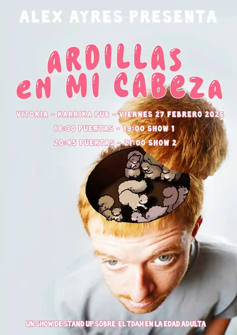 Alex Ayres “Ardillas en mi cabeza”