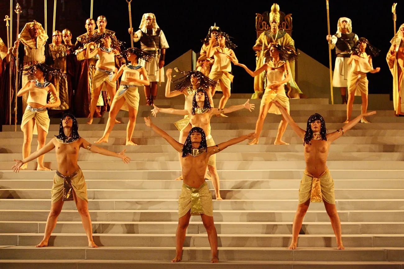 Proyección de la ópera Aida dentro del festival óh!pera Summer