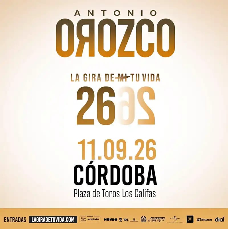 Antonio Orozco - La Gira de tu Vida